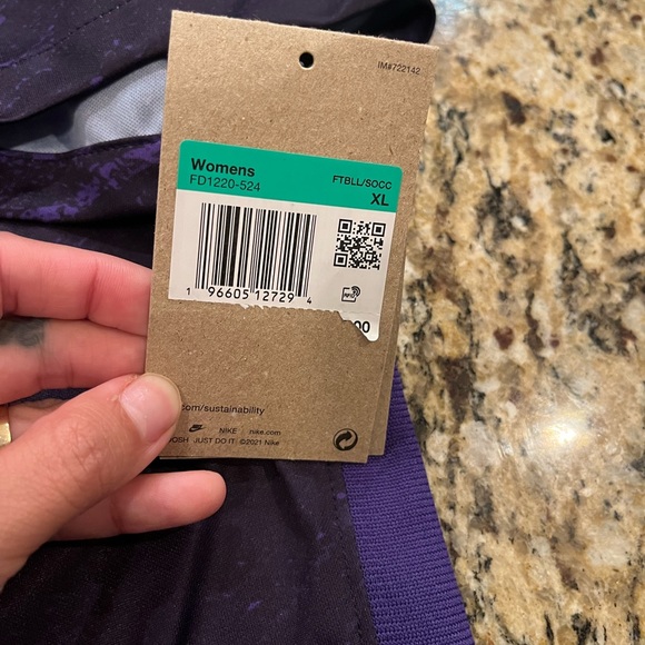 Orlando Pride Nike Stadium Home Women's Nike Dri-FIT Soccer Jersey NWT XL - Picture 7 of 7